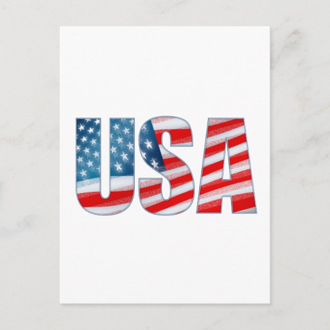 CARTE POSTALE USA (Devant)