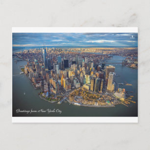 Carte Postale " USA : 2020/Aujourd'hui NEW YORK CITY - Skyline .