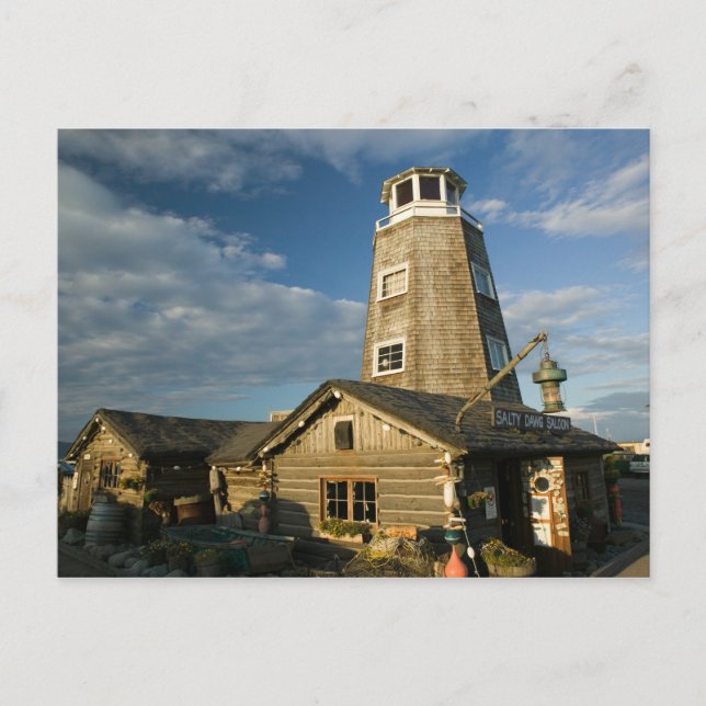 Carte Postale USA, ALASKA, KENAI PENINSULA, HOMER : Homer Spit (Devant)