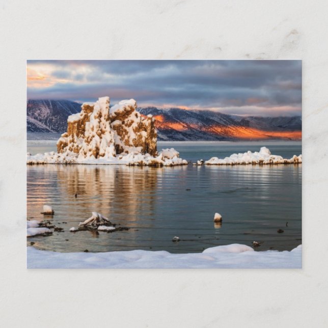 Carte Postale USA, California, Sunrise at Mono Lake (Devant)