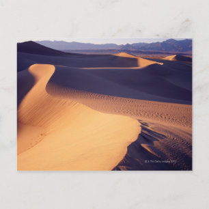 Carte Postale USA, Californie, Death Valley, dunes de sable, aub