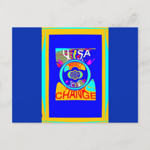 Carte Postale Usa Change Beautiful Extraordinaire Text Quote Des