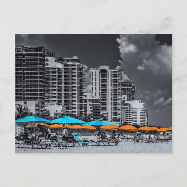 Carte Postale USA - Floride - Miami - South Beach (Devant)
