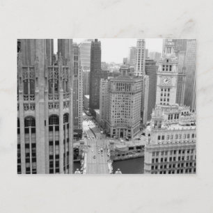Carte Postale USA, IL, Chicago, Loop from Hotel