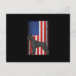 Carte Postale USA Independence Day 4 juillet Drapeau américain S
