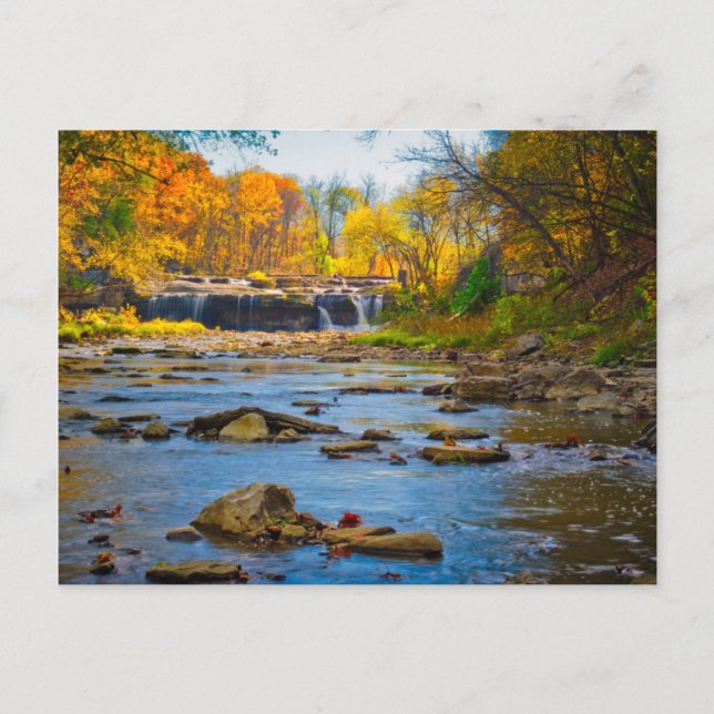 Carte Postale USA, Indiana. Cataract Falls (Devant)