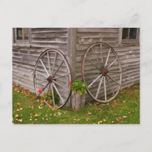 Carte Postale USA, Main. Wagon Wheels
