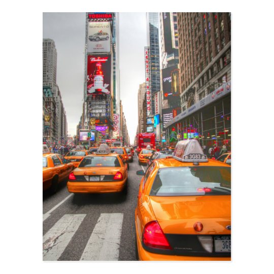 Carte Postale USA - New York - Times Square Circulation