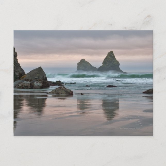 Carte Postale USA, Oregon, Bullards Beach (Devant)