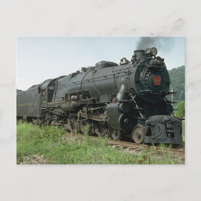 Carte Postale USA, Pennsylvanie RR 4-6-2 K4 (Devant)