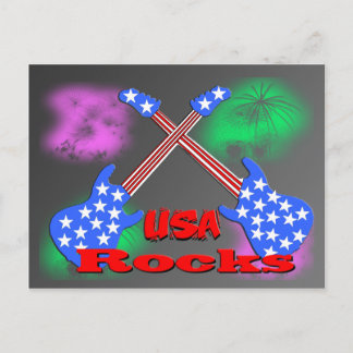 Carte Postale USA Rocks 4e