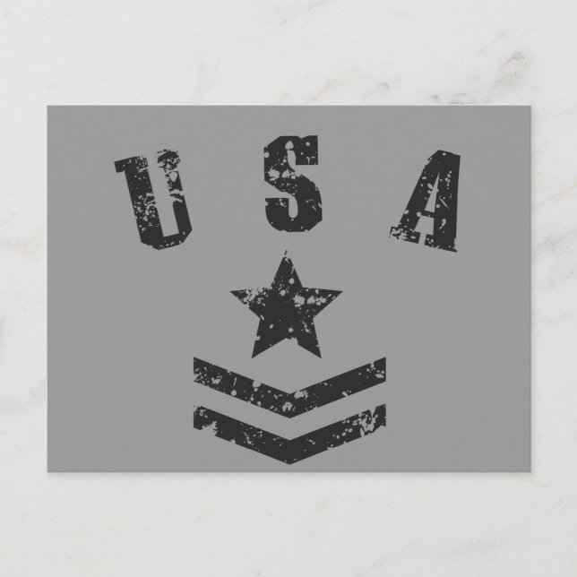 Carte Postale USA Stars & Stripes (Devant)