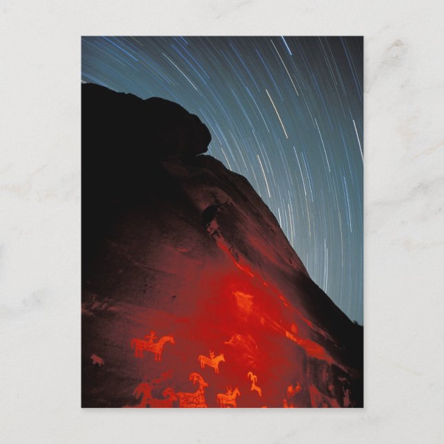 Carte Postale USA, Utah, Parc national des Arches, Petroglyphes (Devant)