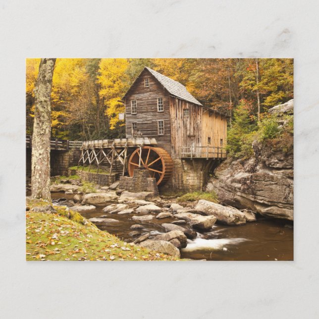 Carte Postale USA, Virginie-Occidentale, Clifftop. État Babcock  (Devant)