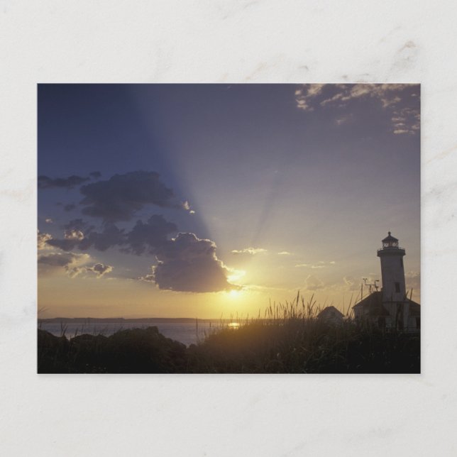 Carte Postale USA, Washington, près de Port Townsend. Point (Devant)