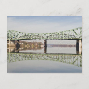 Carte Postale USA, WV, Parkersburg. Parkersburg-Belpre