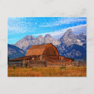 Carte Postale USA, Wyoming, Grand Teton National Park.