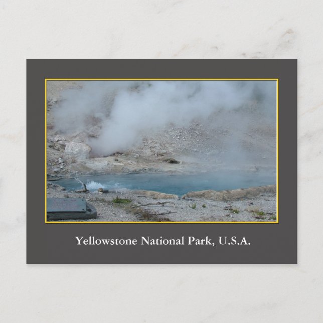 Carte Postale USA Yellowstone National Park (Devant)