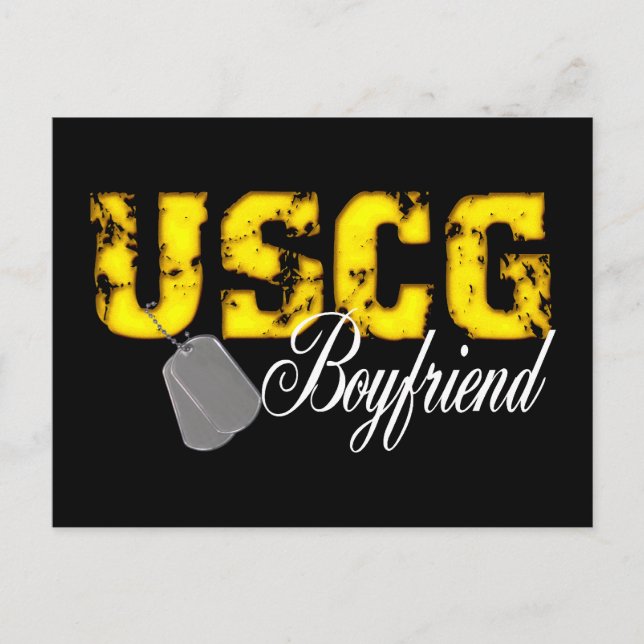 Carte Postale uscg99boyfriendly blk (Devant)