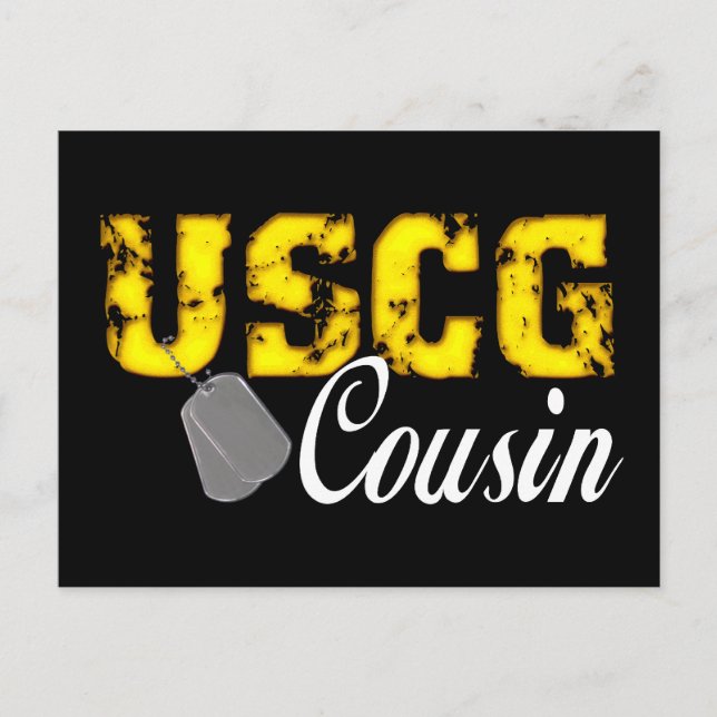 Carte Postale uscg99cousinblk (Devant)