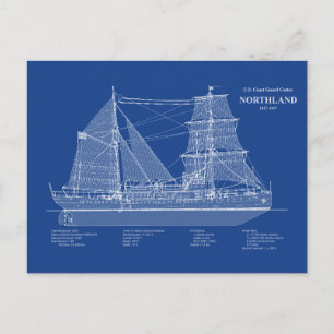Carte Postale USCG Cutter Northland wpg-49 - ABD
