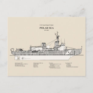 Carte Postale USCG Cutter Polar Sea wagb-11 - SBD
