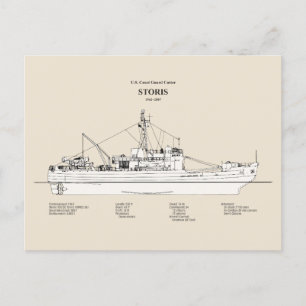 Carte Postale USCG Cutter Storis wmec-38 - SBD