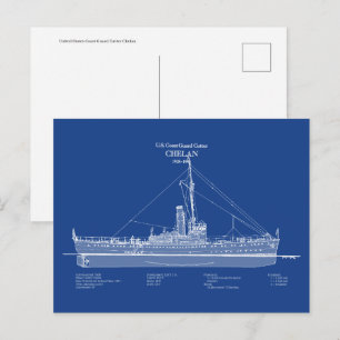 Carte Postale USCGC Chelan - ABD