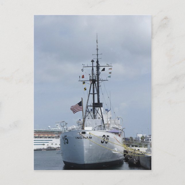 Carte Postale USCGC Ingham (Devant)