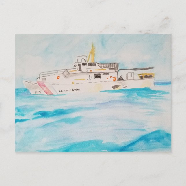 Carte postale USCGC Tezanos (Devant)