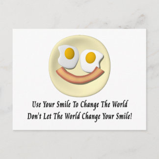 Carte Postale Use Your Smile To Change The World
