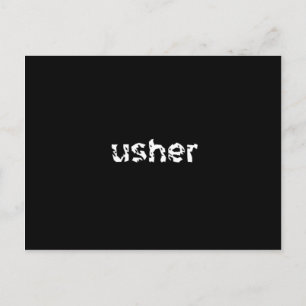 Carte Postale Usher