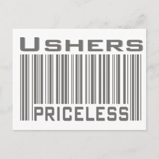 Carte Postale Ushers précieux