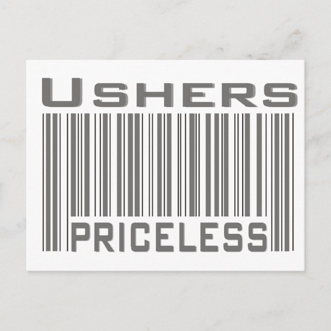 Carte Postale Ushers précieux (Devant)