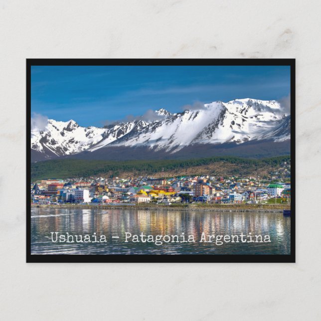 Carte Postale Ushuaia, Patagonie Argentine (Devant)