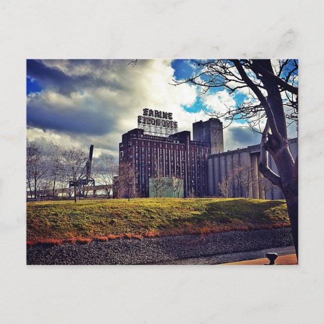 Carte Postale Usine (Devant)