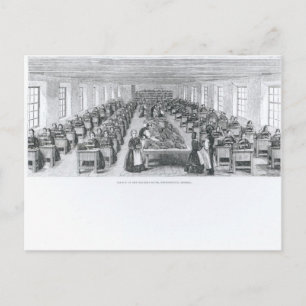 Carte Postale Usine de chaussures