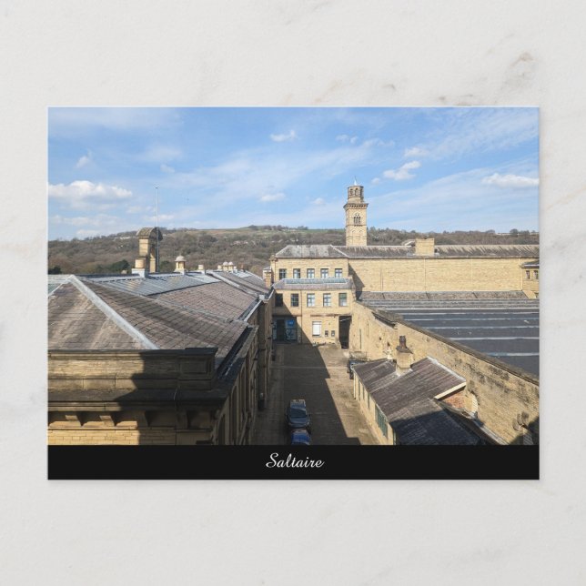 Carte Postale Usine de sel (Devant)