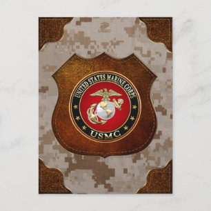 Carte Postale USMC EGA [édition spéciale] [3D]