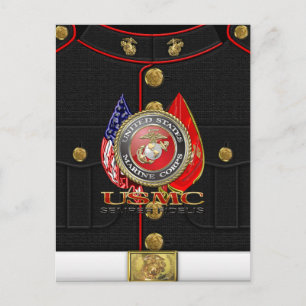 Carte Postale USMC Semper Fi [édition spéciale] [3D]