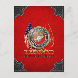 Carte Postale USMC Semper Fi [édition spéciale] [3D]