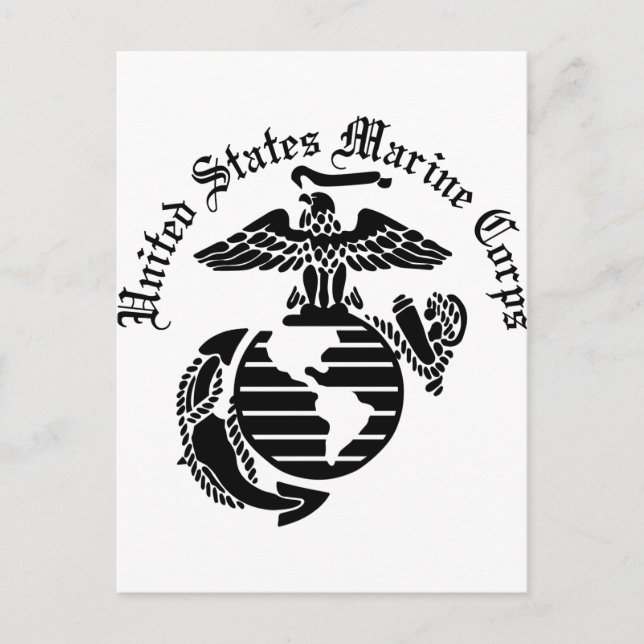 Carte Postale USMC United States Marine Corps (Devant)