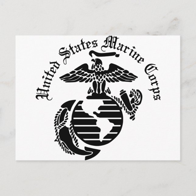 Carte Postale USMC United States Marine Corps (Devant)