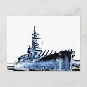 Carte Postale USS Alabama Battleship Memorial Park
