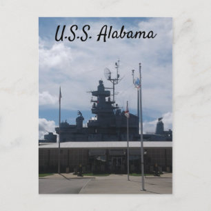 Carte Postale USS Alabama Battleship Museum - Mobile, AL
