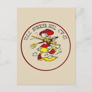 Carte Postale USS Bunker Hill