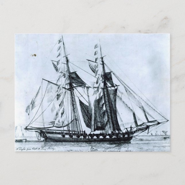 Carte Postale USS Enterprise (Devant)