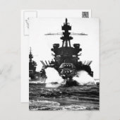 Carte Postale USS PENNSYLVANIA et cuirassé de_War Image (Devant / Derrière)