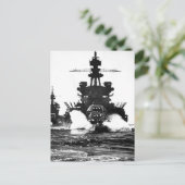 Carte Postale USS PENNSYLVANIA et cuirassé de_War Image (Debout devant)