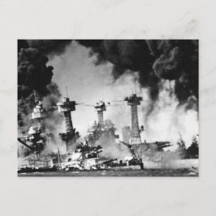 Carte Postale USS West Virginia à Pearl Harbour